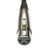 keepdrum YC029 XLR Split Cable Y-Adapter XLR 3-Pin 2x Male