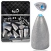 Poisson Tube Bullet Sinker Fishing Weights Worms Texas Rig (10g
