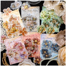 Arpaper Seal Collage Assortment (Flower Words)