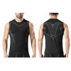 Smatstyle Men's Compression Tank Top Sleeveless Running Shirts Breathable Functional