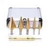 Metal Step Drill Bits, HSS Unibit Set(SAE), Step Drill Bit