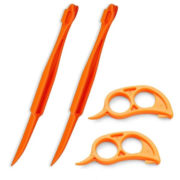 Cosmer Orange Citrus Peelers Citrus Lemon Citrus Peel Cutter Plastic