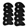 Iron Cover, Neoprene Durable Head Protect Cover, 10Pcs for Beginners
