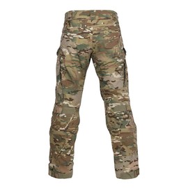 KRYDEX K4 Combat Pants with Knee Pads Ripstop Como Cargo Pants for Men (XL, MC)