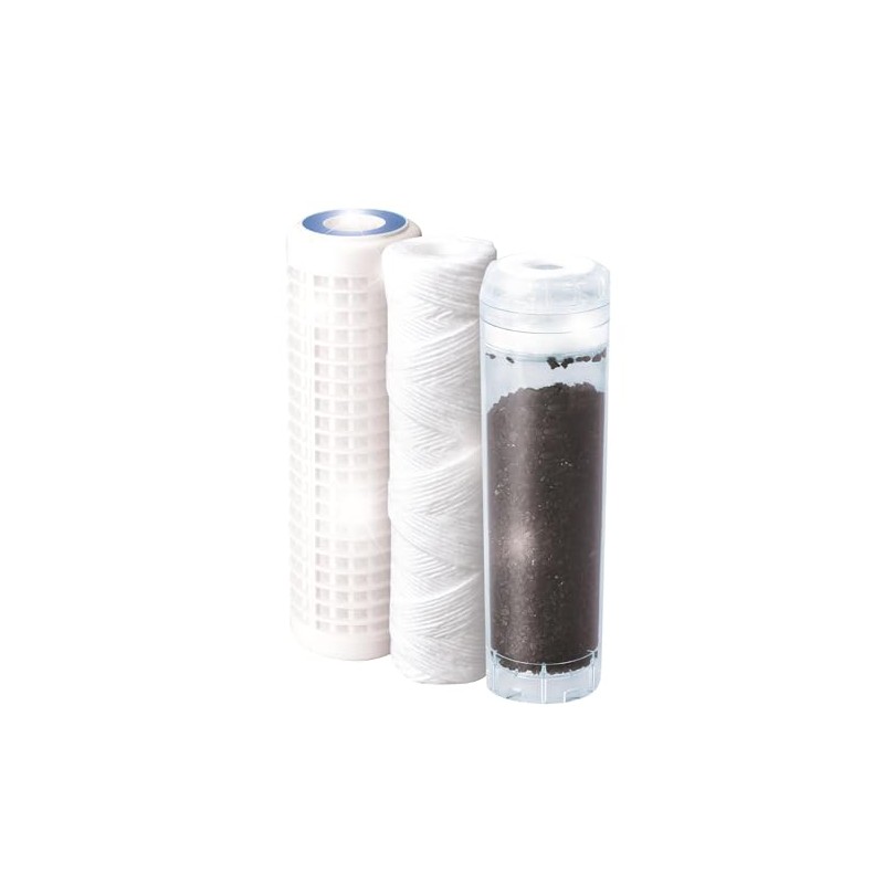 AQUAWATER 104633 Kit Rainwater Cartridges Complete System and Refill Set