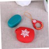 jojofuny 2pcs Cover Wireless Headset Travel Case with Ring Rope
