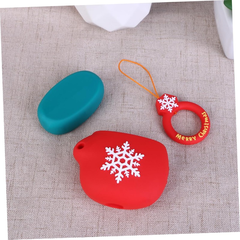 jojofuny 2pcs Cover Wireless Headset Travel Case with Ring Rope
