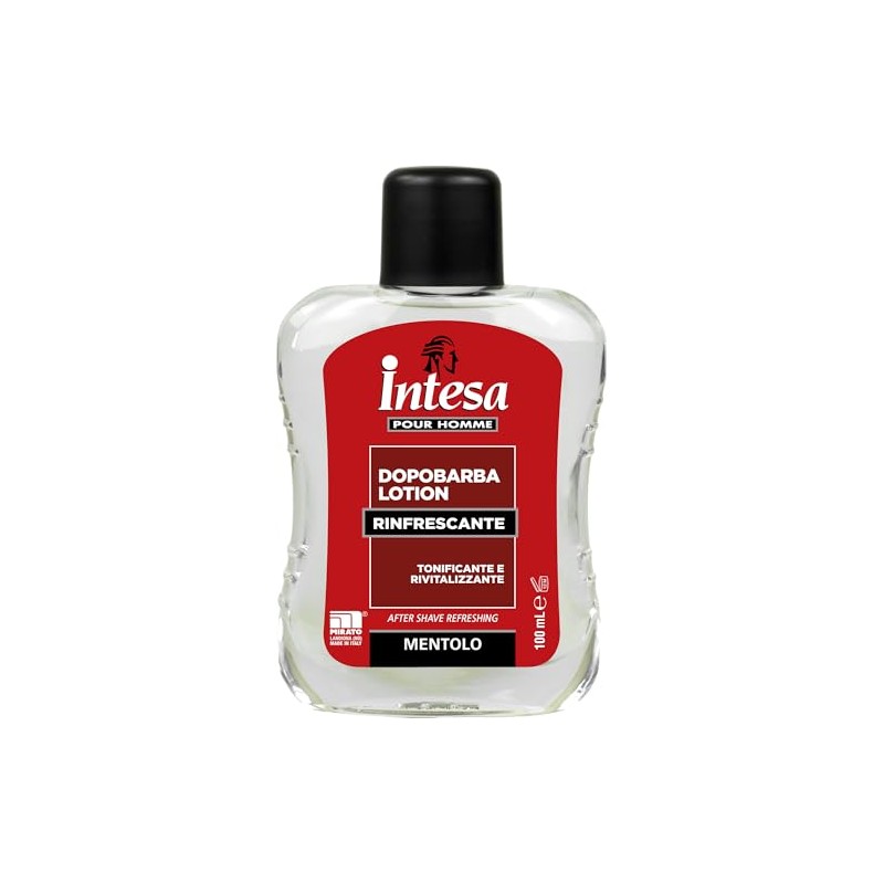 INTESA POUR HOMME | Dopobarba Rinfrescante, Tonificante 100 mL