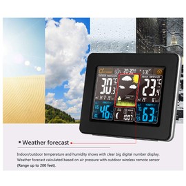 AOZBZ Wireless Outdoor Sensor Weather Station Outdoor Sensor Wireless Weather Station