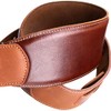 Guitar Accessories Thick Genuine Leather Electric Bass Guitar Strap Adjustable