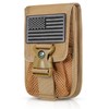 SOWHUP Tactical Molle Pouch Cell Phone Pouch Holster Small Utility