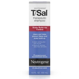 Neutrogena Therapeutic Shampoo 3% Salicylic Acid Scalp Build Up Control 4.5oz