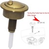 Toilet Flush Buttons Replacement,ABS Plastic Toilet Push Button,Bathroom Toilet Water