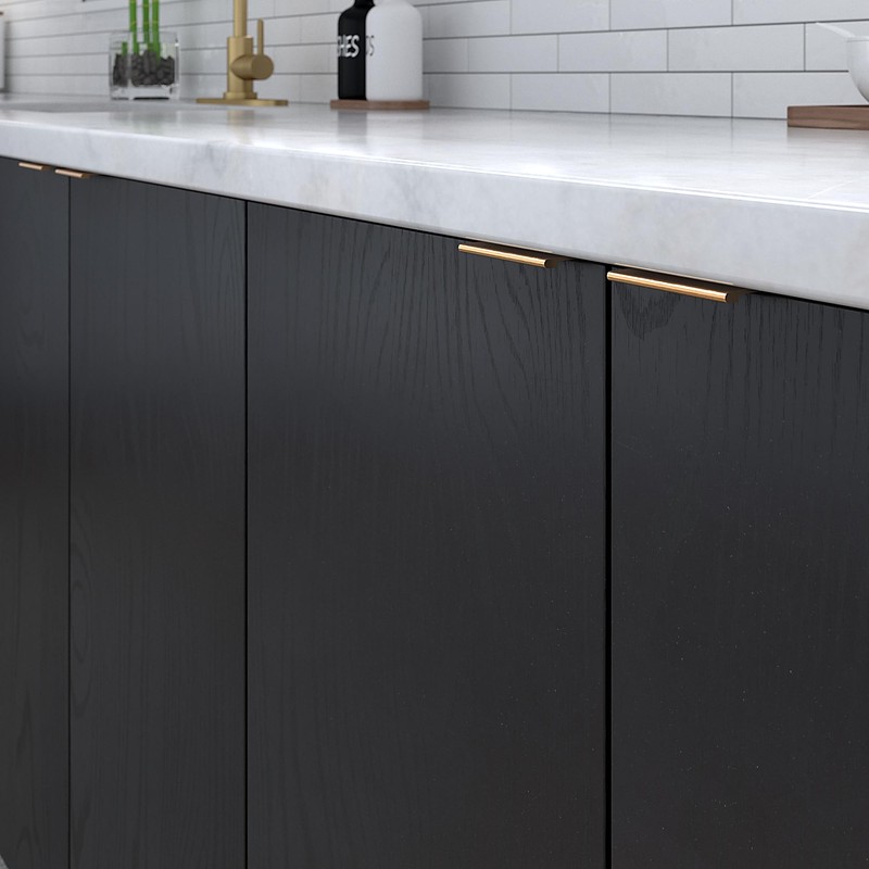 Richelieu Hardware BP989850166 Lincoln Collection 2-inch (50 mm) Center-to-Center Satin