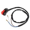 Motorcycle Headlight Dimmer Switch Left 35250‑126‑701 3 Wires ABS Replacement