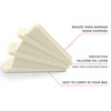 Home Premium Door Stoppers for Bottom of Door, Rubber Door