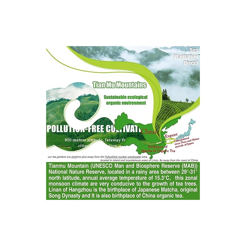 Lingtoolator ic Matcha Green Tea Powder - Culinary Grade -