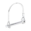 X AUTOHAUX Bicycle Arch D Shape Trailer Shaft Locking Pin