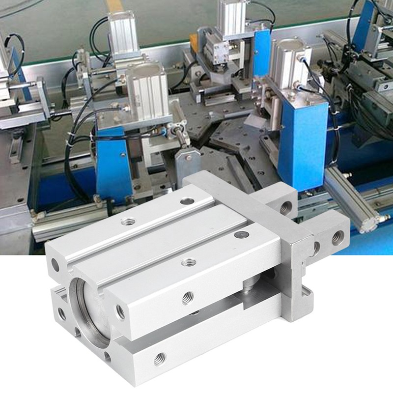 MHZ2 Steel Pneumatic Finger Cylinder Double Acting Air Gripper High
