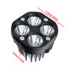 BILLFARO Upgraded Motorcycle Headlight Front Headlamp Bright Lamp,Plug N Play