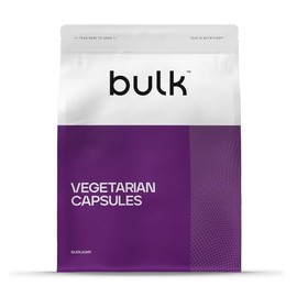 Bulk Vegetarian Large Capsules, Size 0, Pack of 1000, Packaging May Vary