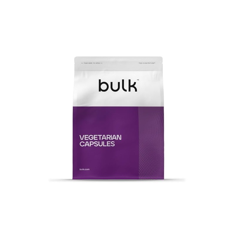 Bulk Vegetarian Large Capsules, Size 0, Pack of 1000, Packaging