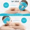 2pcs Máscaras De Fria Caliente Para Ojos Y Cara Reutilizable