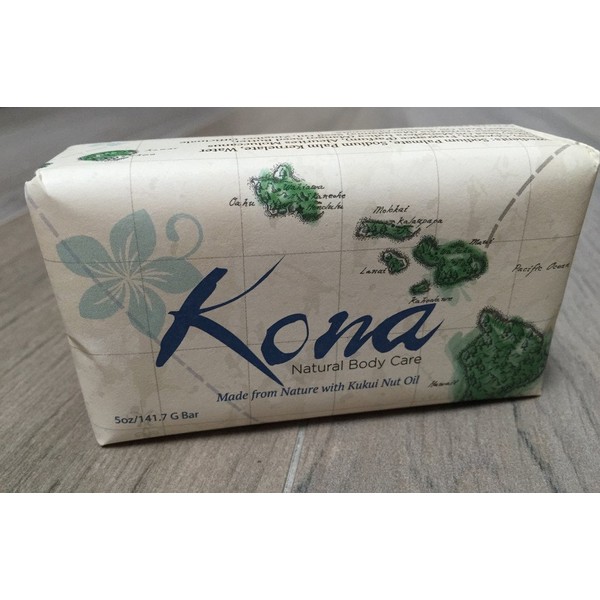 Kona Natural Body Care Bar Soap - 3-pack