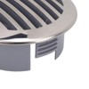 4pcs Stainless Steel Air Vents Louvered Grille Cover Vent Hood