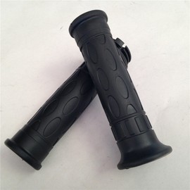 XKMT-Hand Grips Black ATV QUAD Compatible With KAWASAKI POLARIS SEADOO BOMBARDIER JET SKI ATV FOREMAN RECON RINCON Kawasaki Brute Force Prairie BRUIN GRIZZLY KODIAK [B017QV97MW]