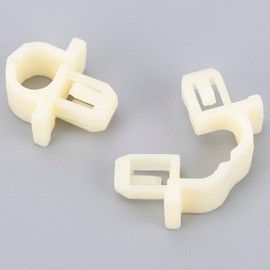 OAUTOO 10pcs Windshield Washer Hose Retainer Clip for 5-7mm Hose for Honda 90652-SB2-023 Accord CR-V CR-Z CRX Civic Crosstour Del Sol Element Fit HR-V Insight Odyssey Pilot Prelude Ridgeline