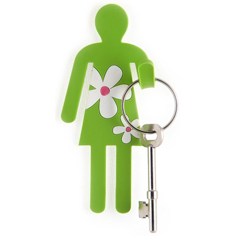 Jackdaw Express 1 x Bendable Flexible Green Lady Magnetic Hook