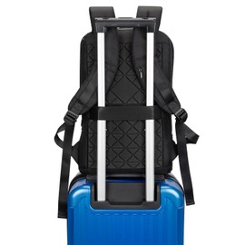 Boardingblue Business Smart Backpack Waterproof fit 15.6 Inch Laptop Backpack with USB Charging Port,Travel Durable Backpack (Black)