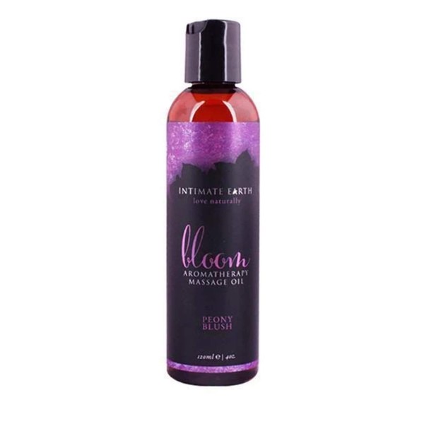 Intimate Earth Massage Oil, Bloom, 4 Ounce