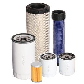 Riyhch 6 PCS Filter Kit Compatible with New Holland TC35A TC35D TC35DA TC40A TC40D TC40DA TC45A TC45DA Tractor, Air Filter 87682998 84539215, Oil 84475542, Hydro 47671640, Fuel 84477366