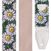 YIKOKO Guitar Strap 2", Cotton Print Floral Guitar Straps with