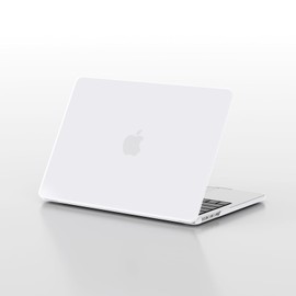 eleger Case Compatible with 13 Inch MacBook Air M5 A3449 M4 A3240 M3 A3113 M2 A2681 with 13.6 Inch Display, 2026 2025 2024 2022, Protective Hard Case, Matte White
