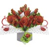 Second Nature Roses Design "With Love" Pop-Up Greeting Card
