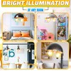 4Pcs Twin Light Bulb Splitter - CFL Double Light Socket