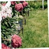 Abaodam 4Pcs Garden Ground Spikes for Outdoor Stake Lights Durable