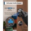 TEEHO TE001L Keyless Entry Door Lock with 2 Handles -