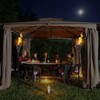 Matney Outdoor Metal Patio Torches – Use for Deck, Patio,