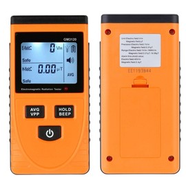 RGBS EMF Meter, Electromagnetic Field Radiation Detector, Handheld, Small, Digital LCD EMF Detector, Dosimeter, Tester Counter