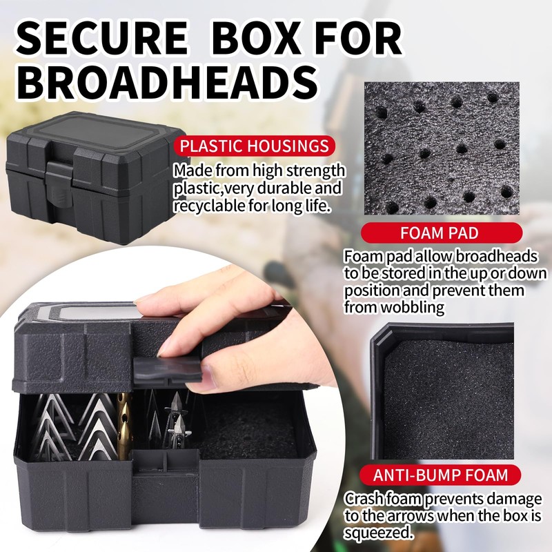 Broadhead Case、A Large Box For Composite Bows And Crossbow Wide