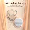 MOHOPE 8Pcs Air Cushion Makeup Puffs for Foundation with Portable