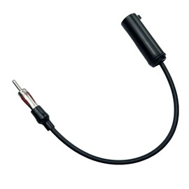 Radio Antenna Adapter Replacement for Nissan Infiniti Aftermarket Radio Stereo Antenna Adapter for Xterra Sentra Titan G20 Aftermarket Stereo Antenna Connector Replacement DIN Adaptor Cable Plug