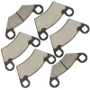 Caltric Front Rear Brake Pads for Polaris Outlaw 450 525
