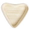 Westmark 3237227B Proofing Basket Set Heart Shape + Cover Wicker
