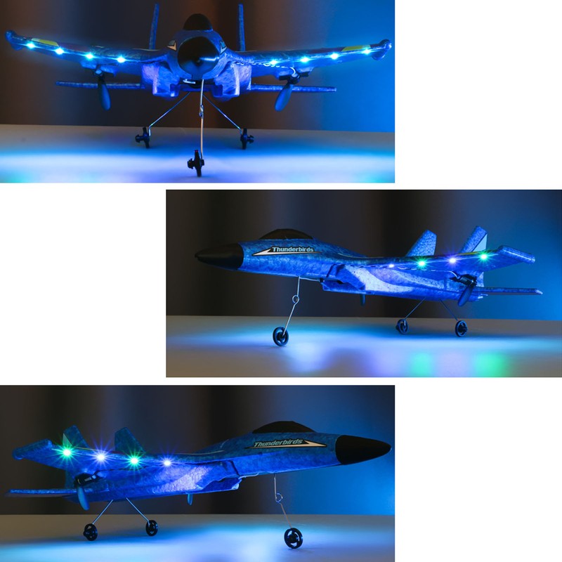 RC Glider Plane Waterproof Drop Resistant Dual Motor Remote Control