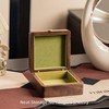 Wooden Jewelry Box,Small Wooden Box with Velvet Lining (Horse Design